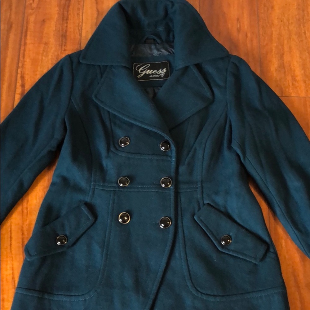 Guess pea coat/ size PM